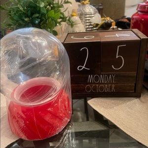 Target Bullseye Snow Globe